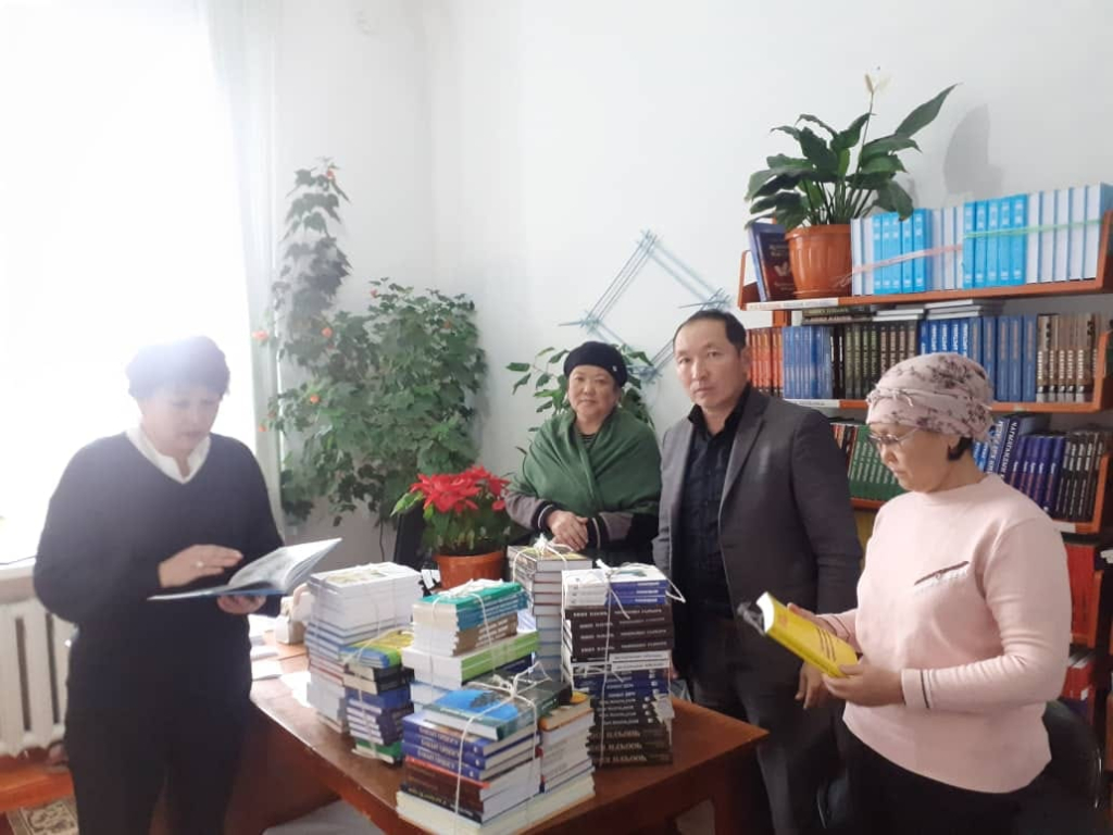 Китепканабыз жаны китептер менен толукталды.