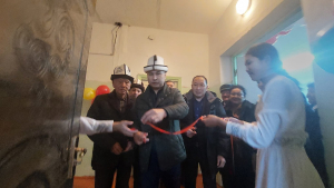 К.Саалиев атындагы жалпы орто билим берүү мектебинде актовый залдын ачылышы болуп өттү.
